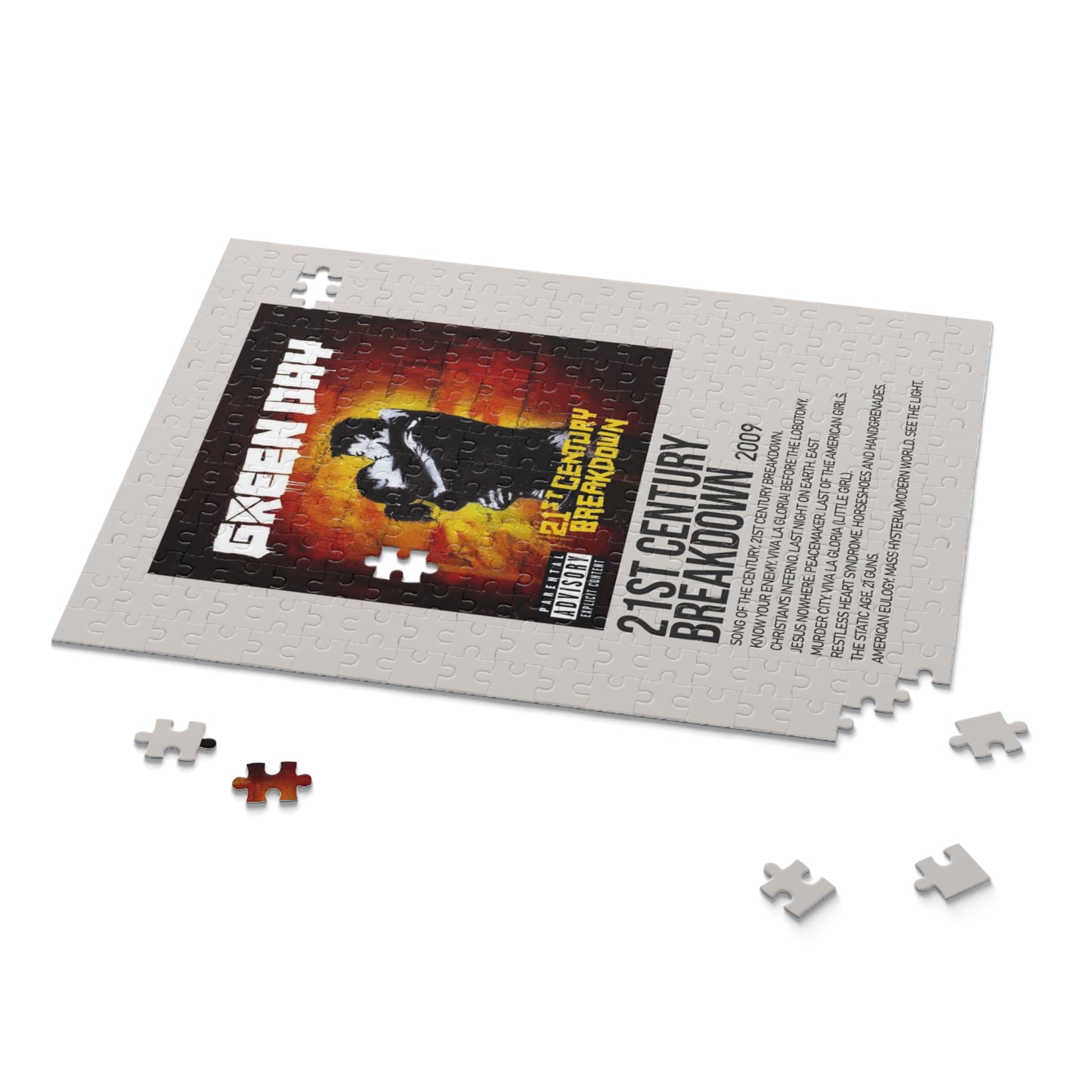 "21st Century Breakdown" Album Puzzle (Green Day)