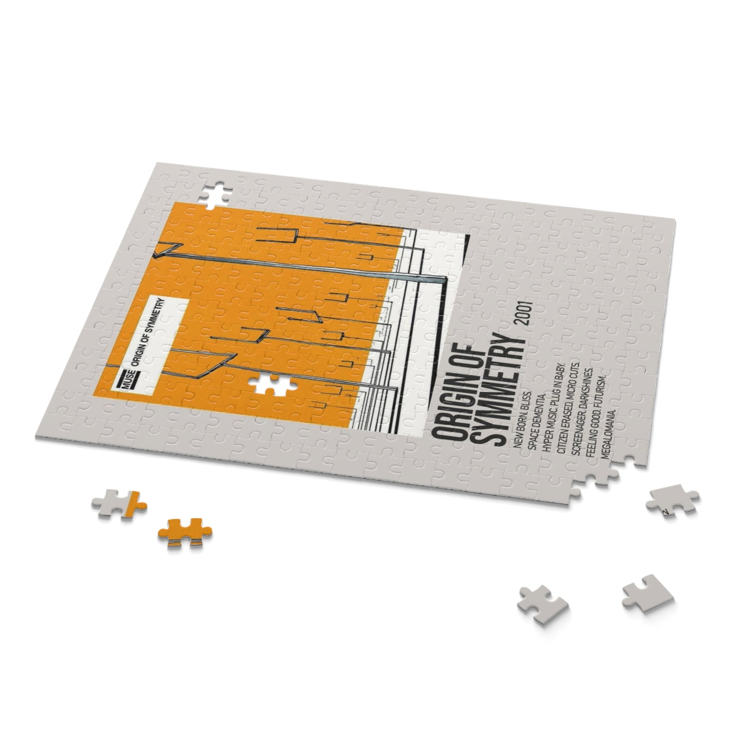 "Origin Of Symmetry" Album Puzzle (Muse)