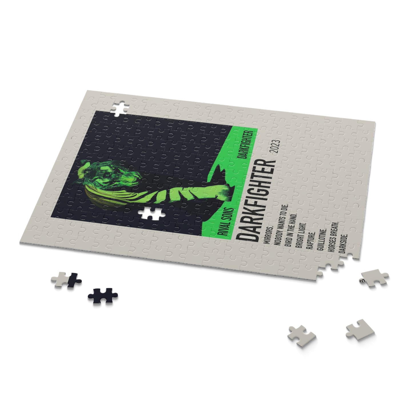 "Dark Fighter" Album Puzzle (Rival Sons)