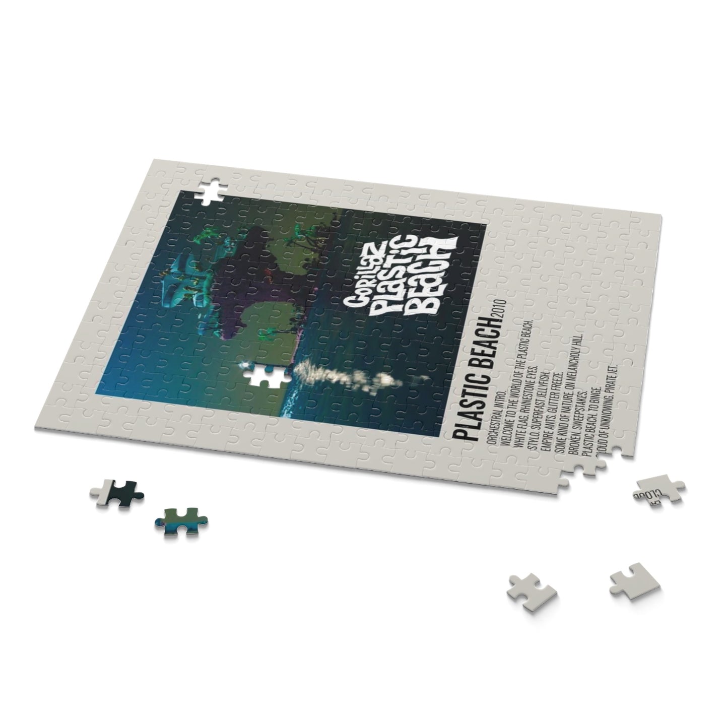 "Plastic Beach" Album Puzzle (Gorillaz)