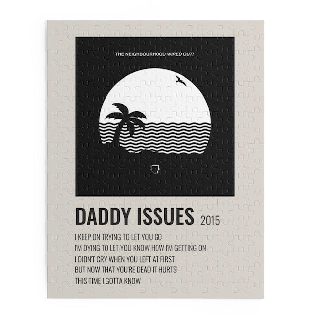 Daddy Issues Album Puzzle (The Neighbourhood) – Tuchny Puzzles