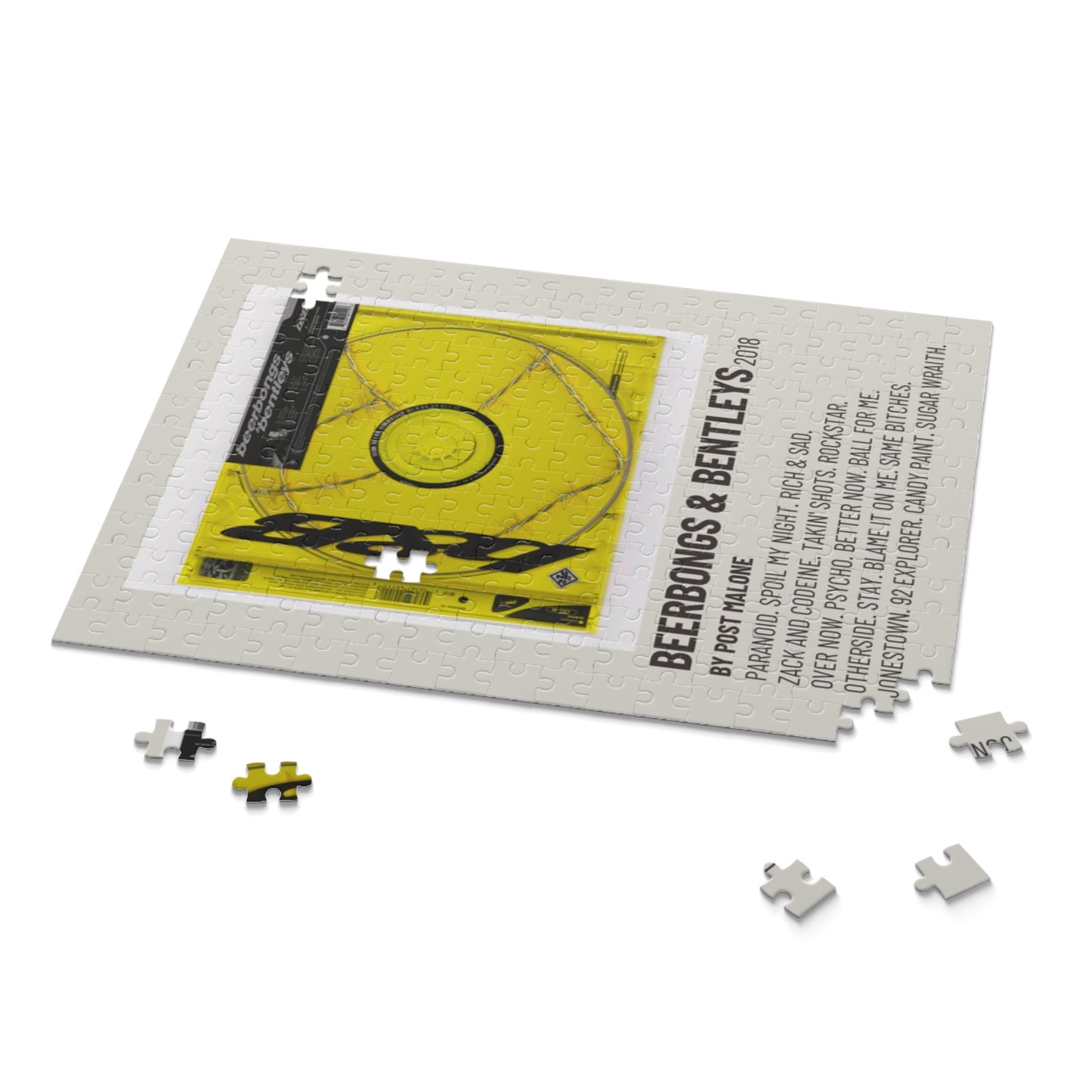 "Beerbongs and Bentleys" Album Puzzle (Post Malone)