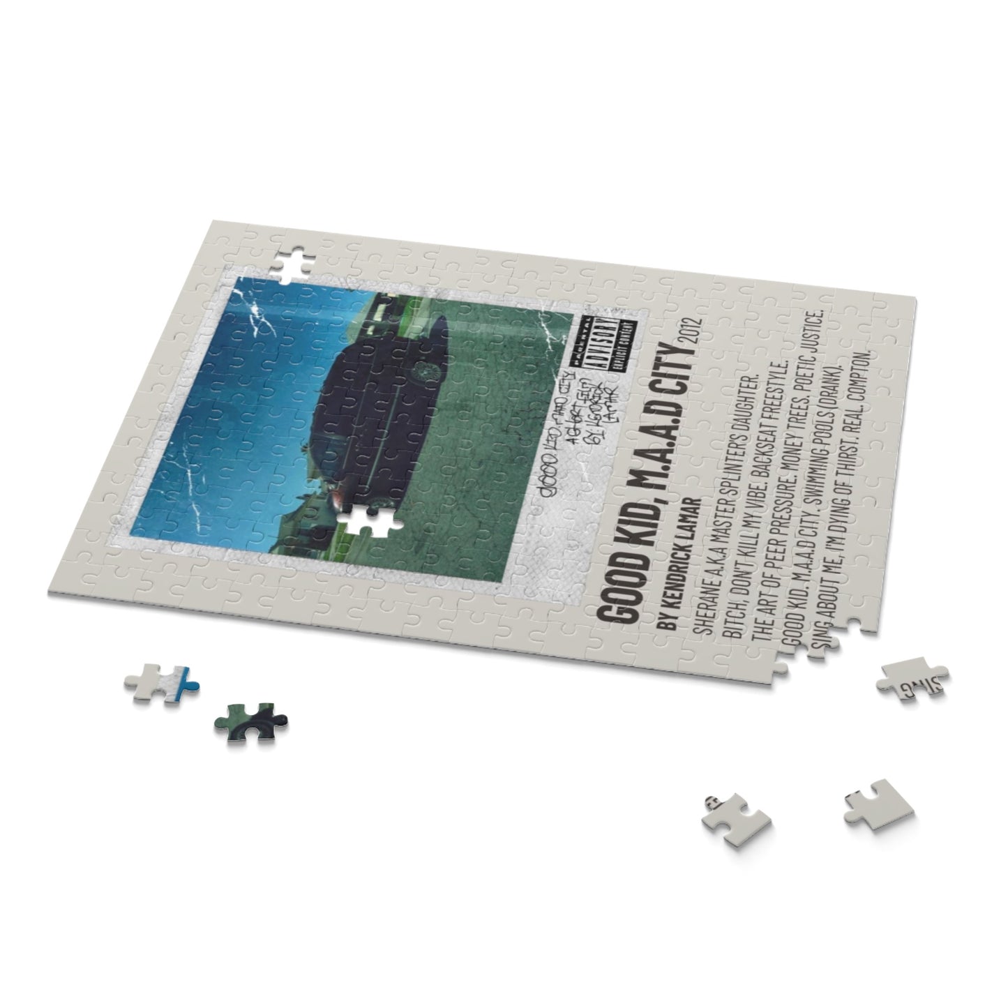"Good Kid, M.A.A.D City" Album Puzzle (Kendrick Lamar)