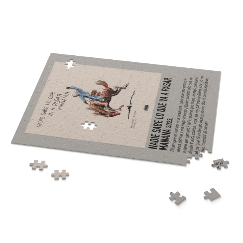 "Nadie Sabe Lo Que Va A Pasar Mañana" Album Puzzle (Bad Bunny)