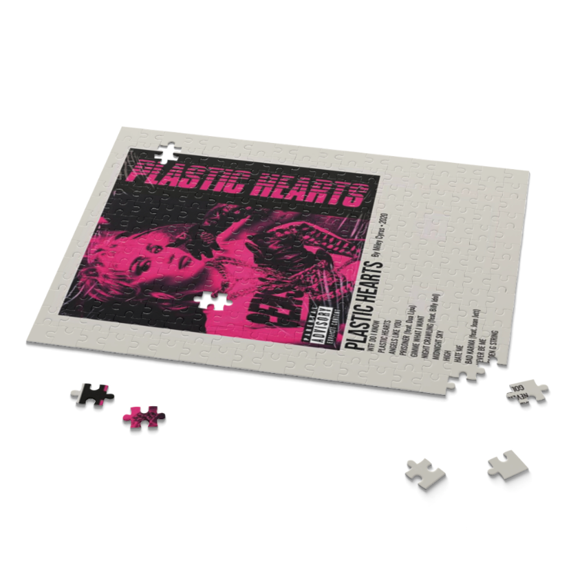 "Plastic Hearts" Album Puzzle (Miley Cyrus)