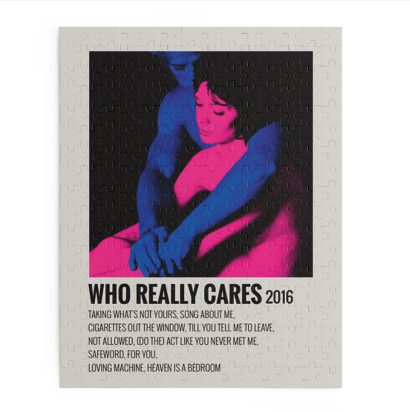 "Who Really Cares" Album Puzzle (Tv Girl)