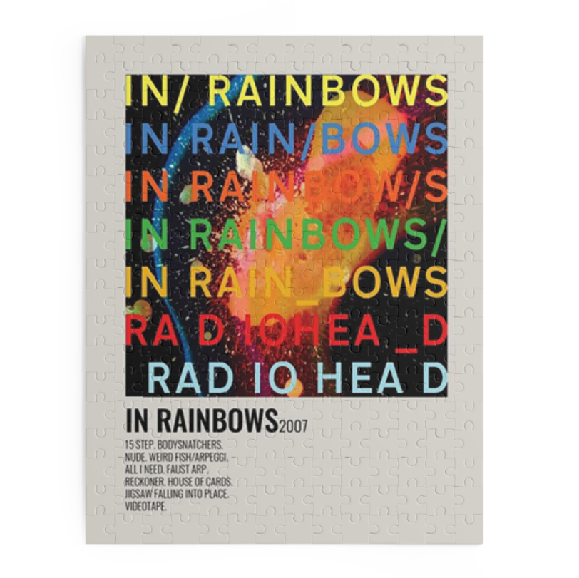 Radio head rainbow good 1000 puzzle