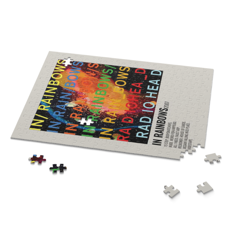 "In Rainbow" Album Puzzle (Radiohead)