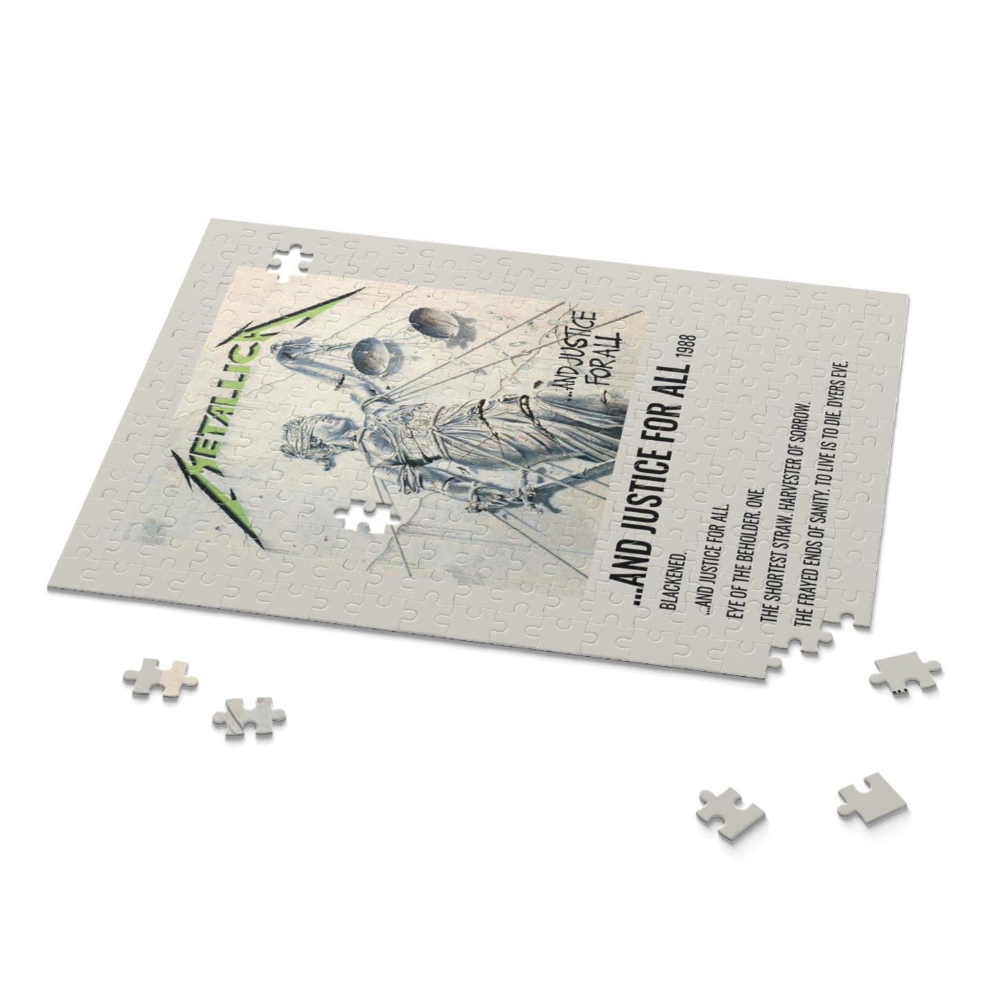 "And Justice For All" Album Puzzle (Metallica)