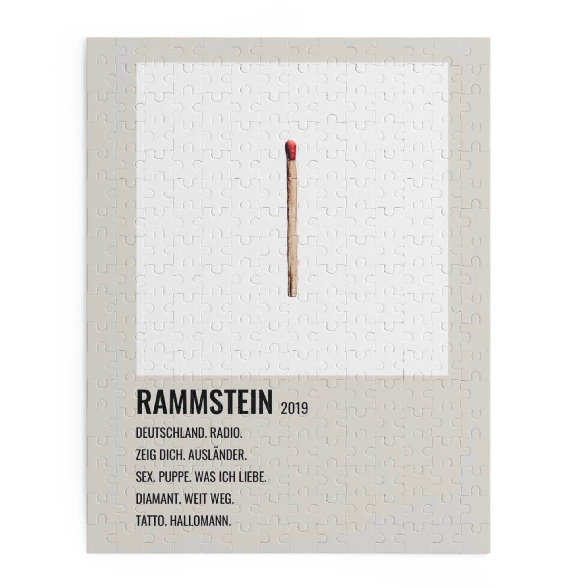Rammstein Album Puzzle (Rammstein) – Tuchny Puzzles