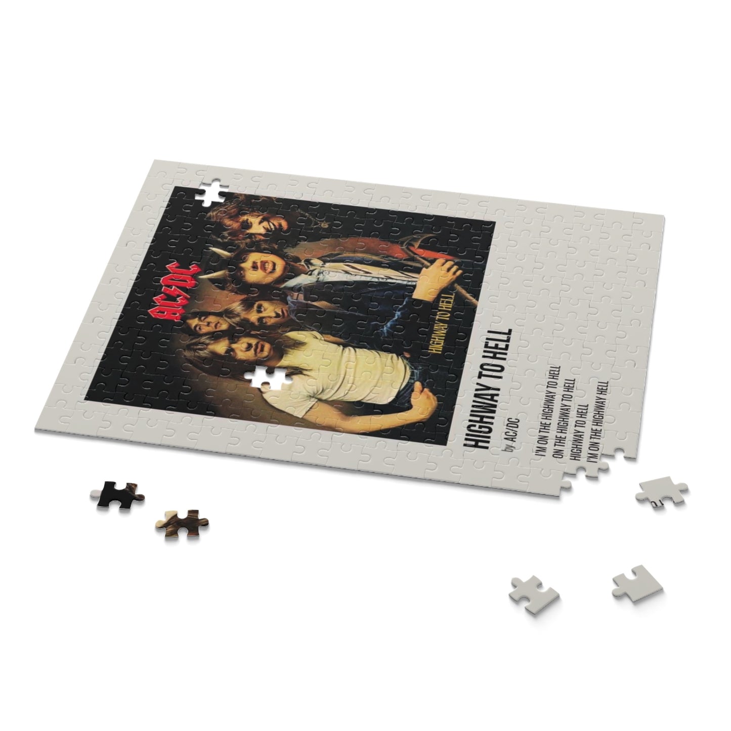"Highway To Hell" Album Puzzle (AC/DC)