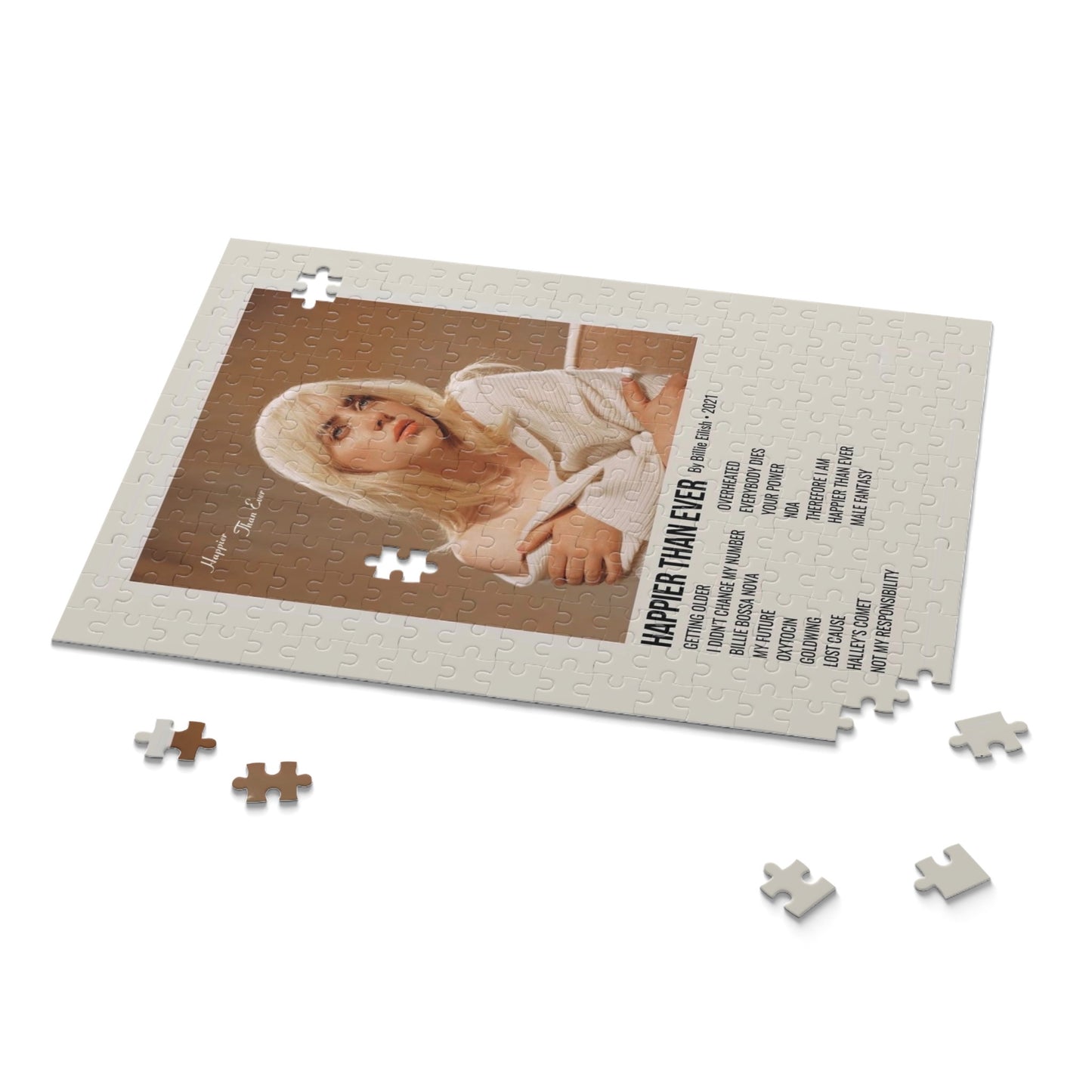 "Happier Than Ever" Album Puzzle (Billie Eilish)