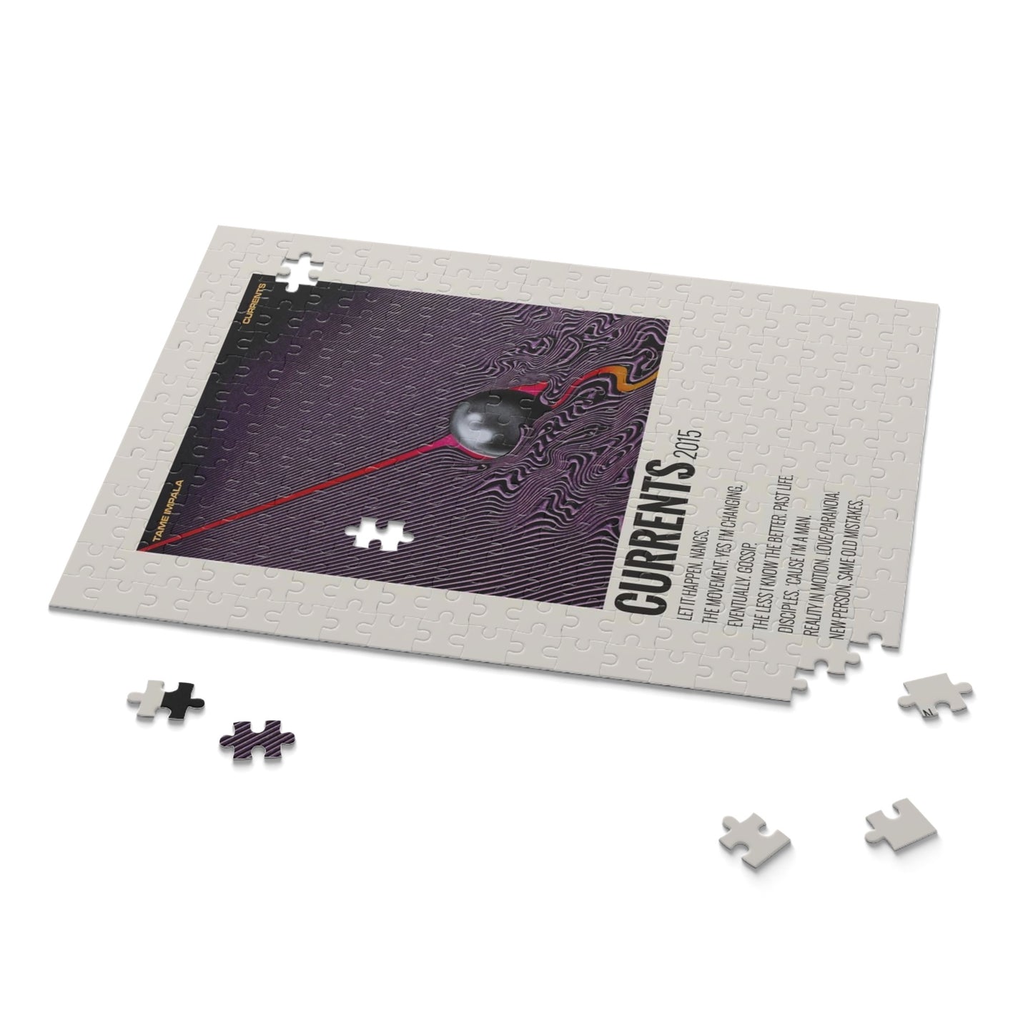 "Currents" Album Puzzle (Tame Impala)