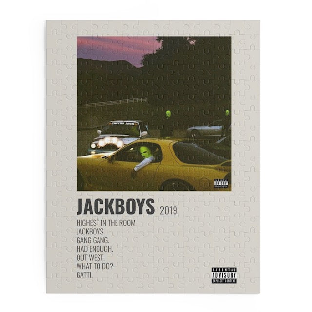 Jackboys Album Puzzle (Travis Scott) – Tuchny Puzzles