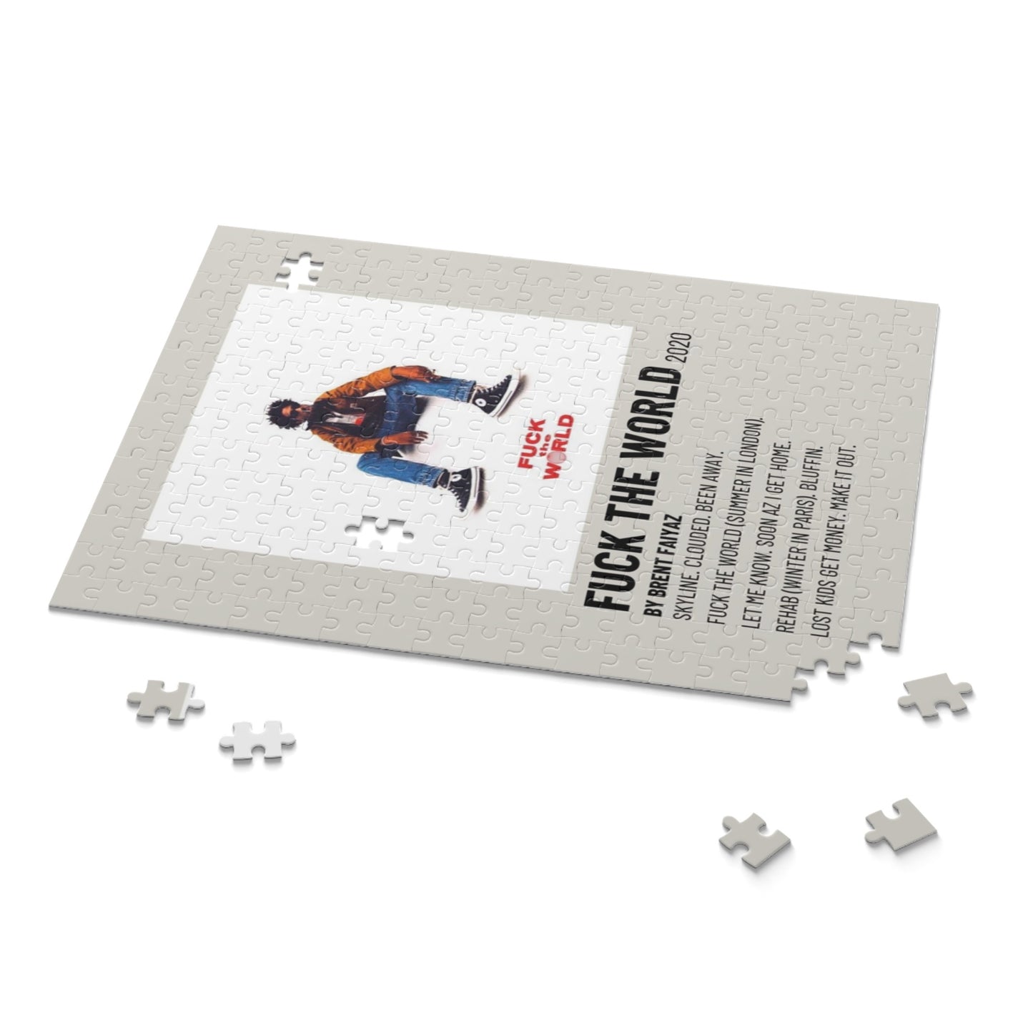 "fuck the world" Album Puzzle (Brent Faiyaz)