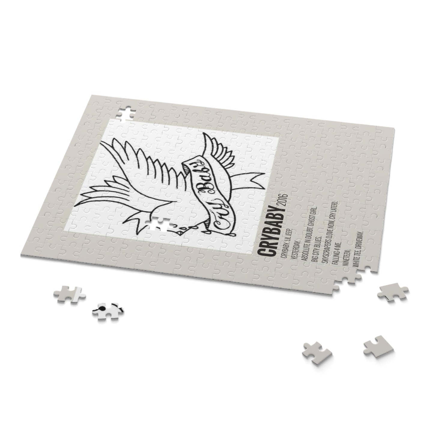 "Cry Baby" Album Puzzle (Lil Peep)