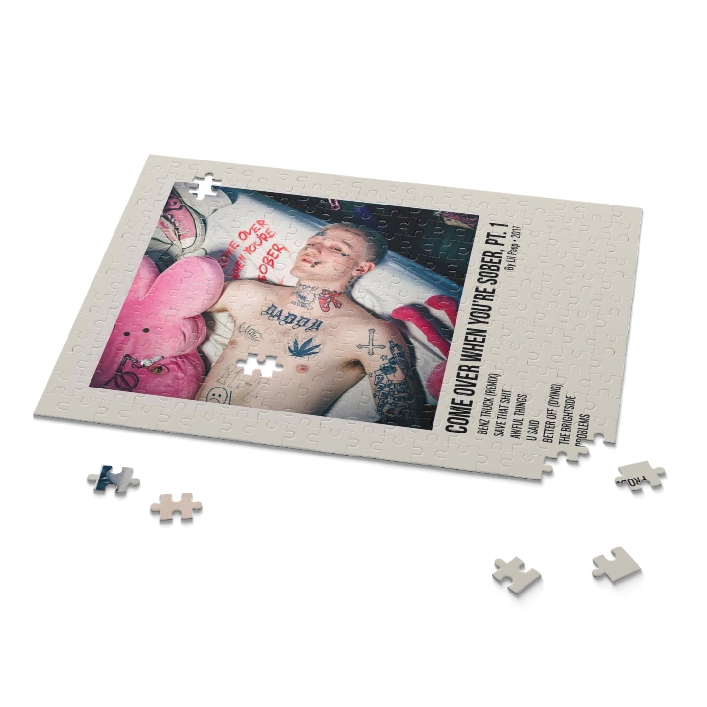 "Come Over When You're Sober Pt.1" Album Puzzle (Lil Peep)