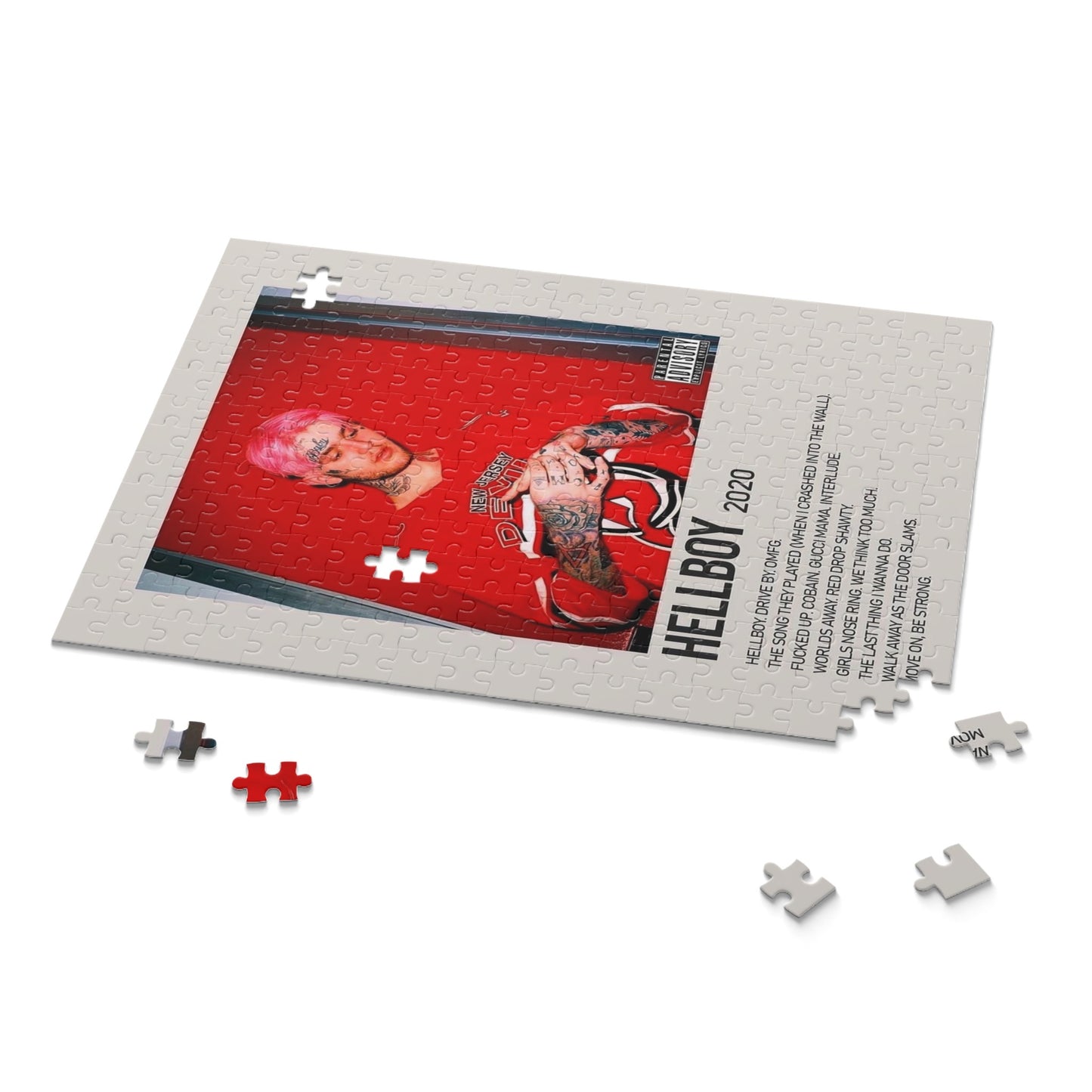 "Hell Boy" Album Puzzle (Lil Peep)