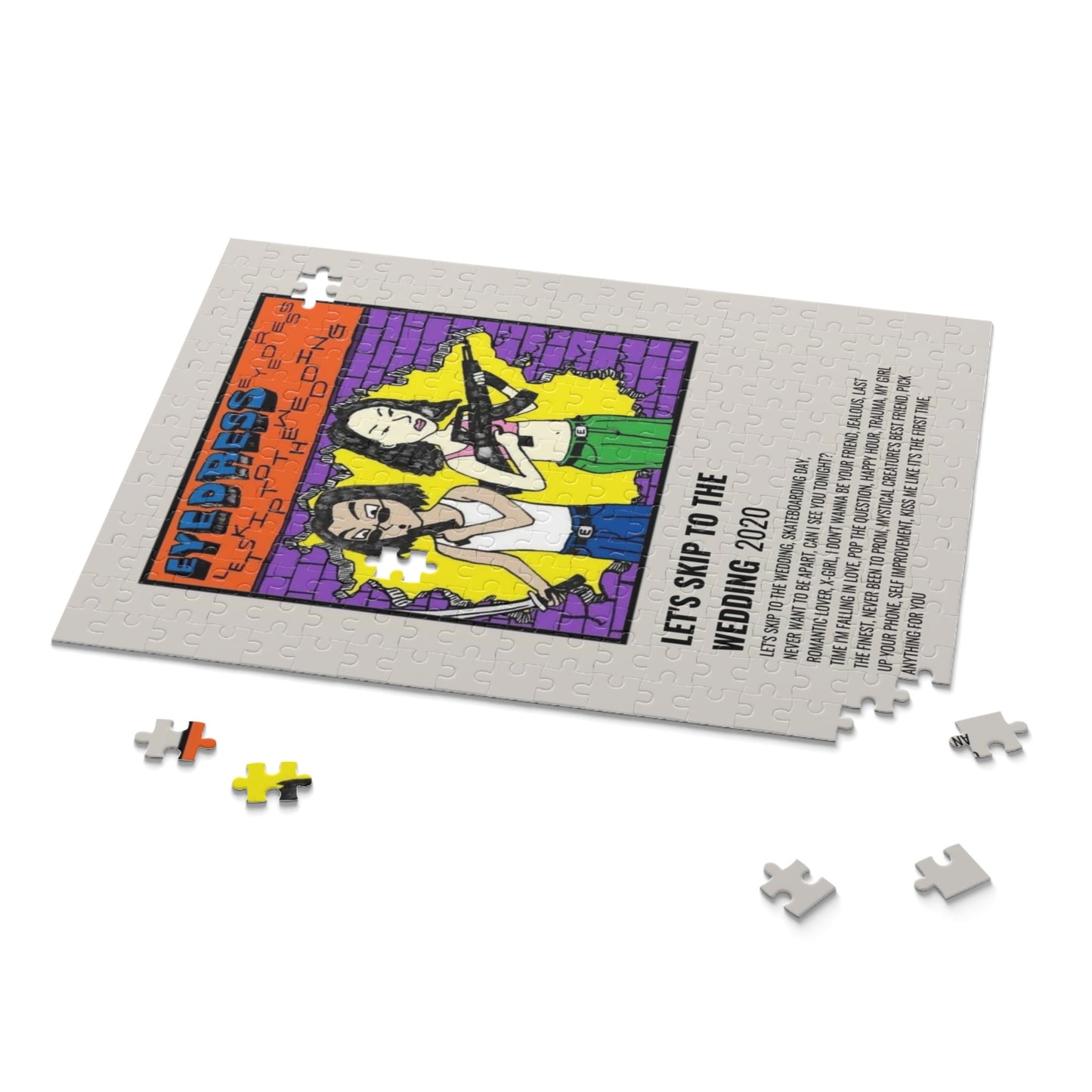 "Lets Stop The Wedding" Album Puzzle (Eyedress)