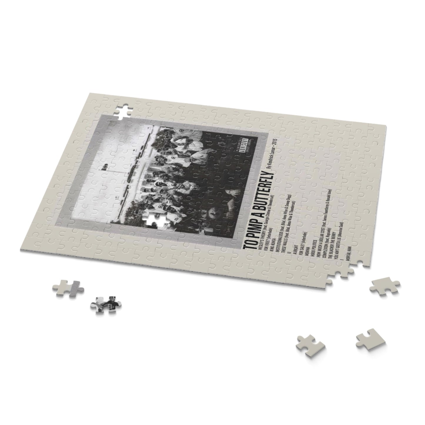 "To Pimp A Butterfly" Album Puzzle (Kendrick Lamar)