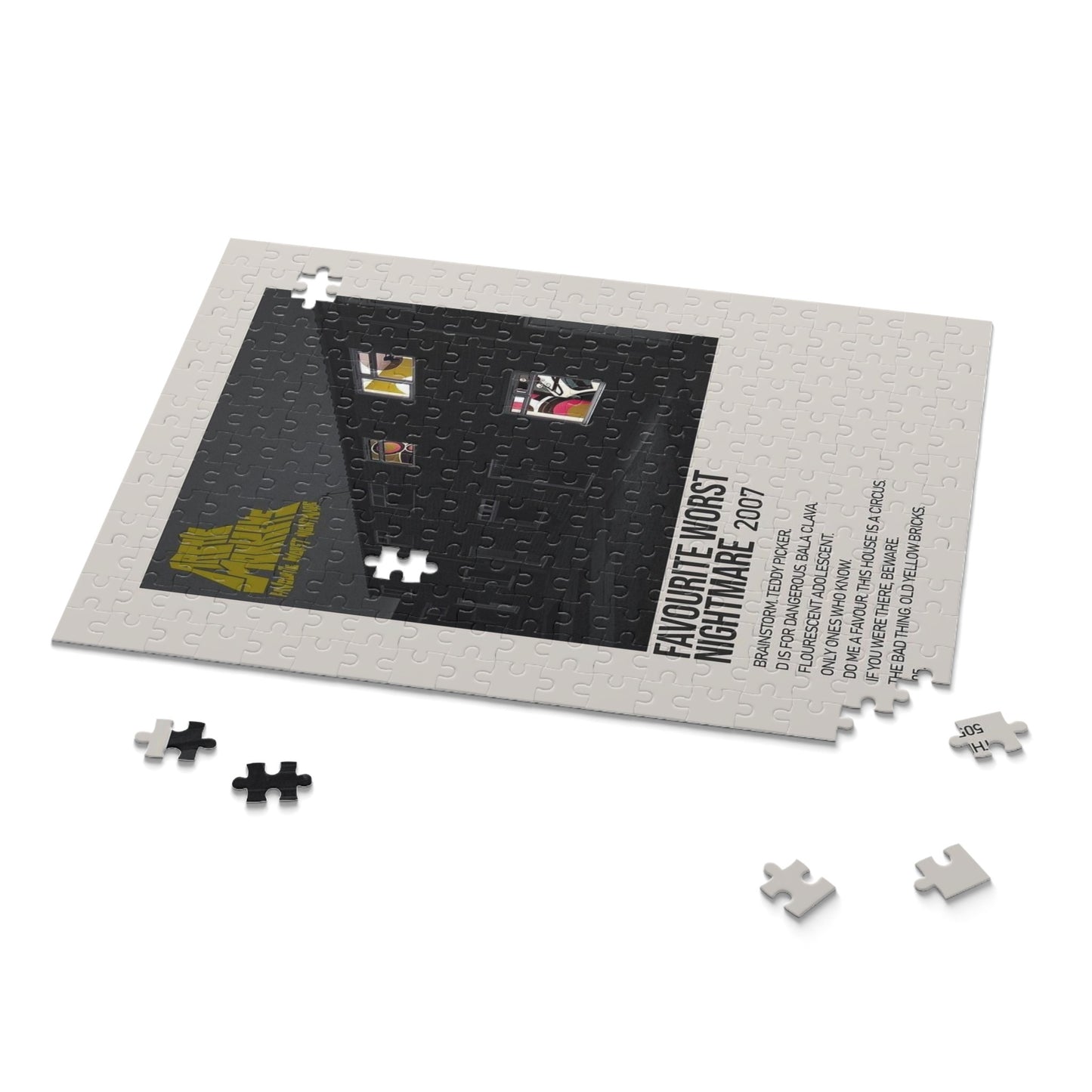 "Favourite Worst Nightmare" Album Puzzle (Artic Monkeys)