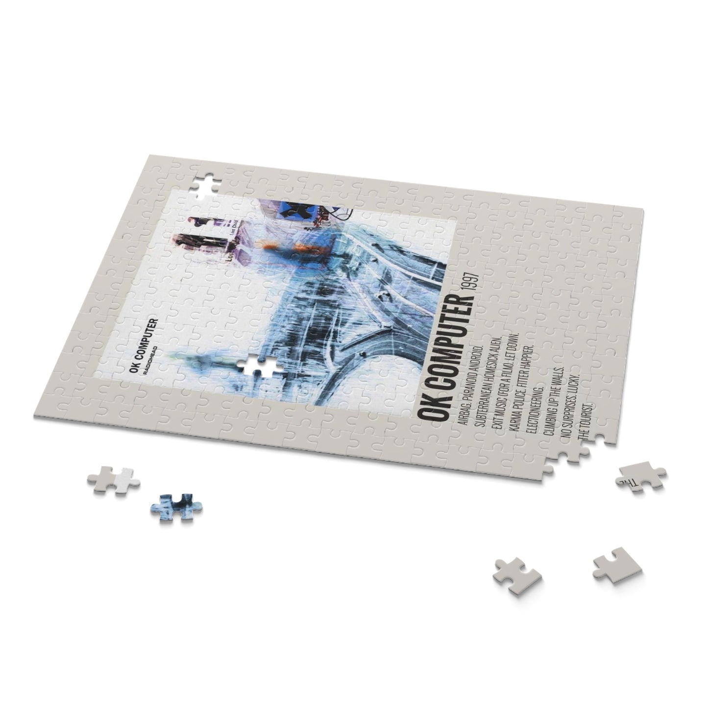 "Ok Cumputer" Album Puzzle (Radiohead)