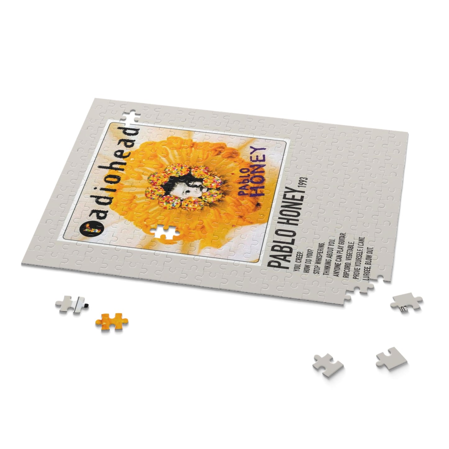 "Pablo Honey" Album Puzzle (Radiohead)