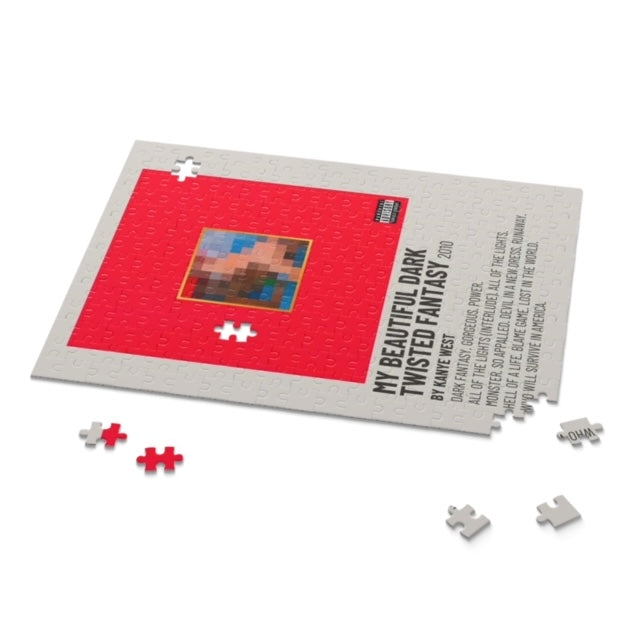 "My Beautiful Dark Twisted Fantasy" Album Puzzle (Kanye West)