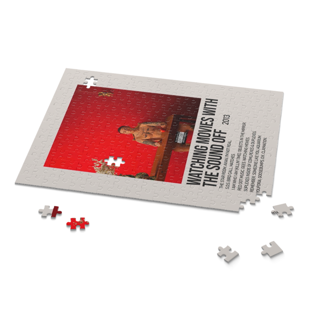 "Watching Movies With The Sound Off" Album Puzzle (Mac Miller)