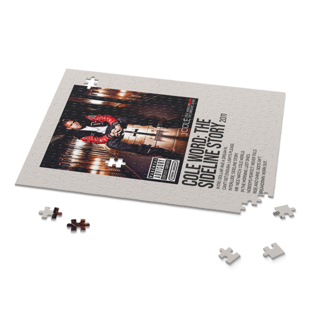 "Cole Word: The Sideline Story" Album Puzzle (J Cole)