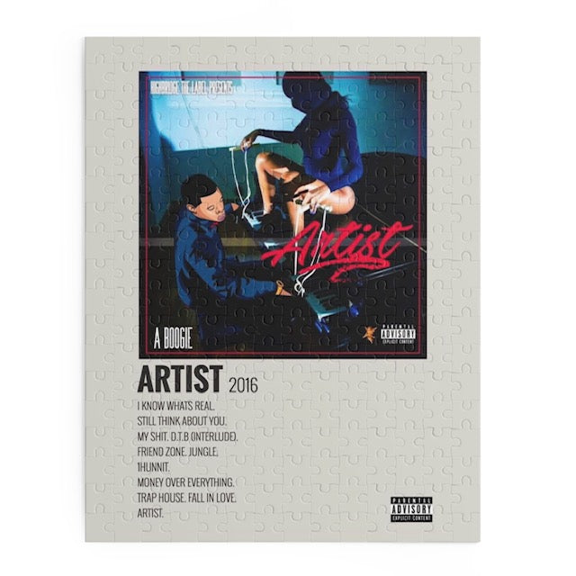 "Artist" Album Puzzle (A Boogie Wit Da Hoodie)