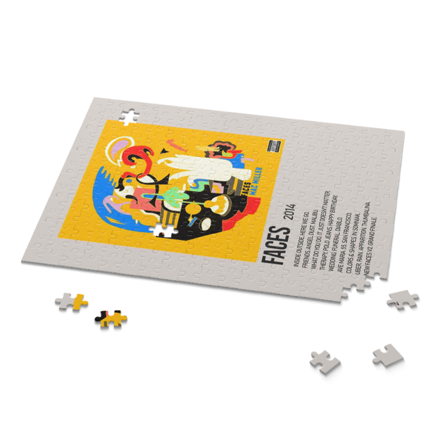 "Faces" Album Puzzle (Mac Miller)