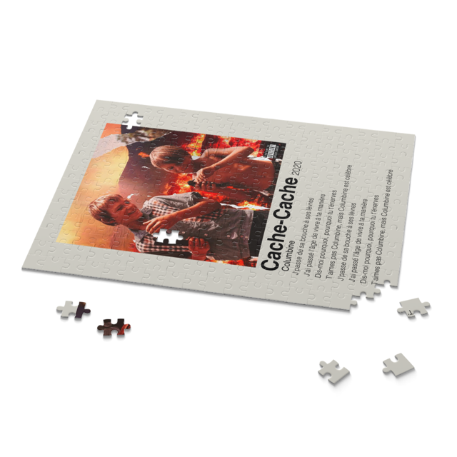 "Cache-Cache" Album Puzzle (Columbine)
