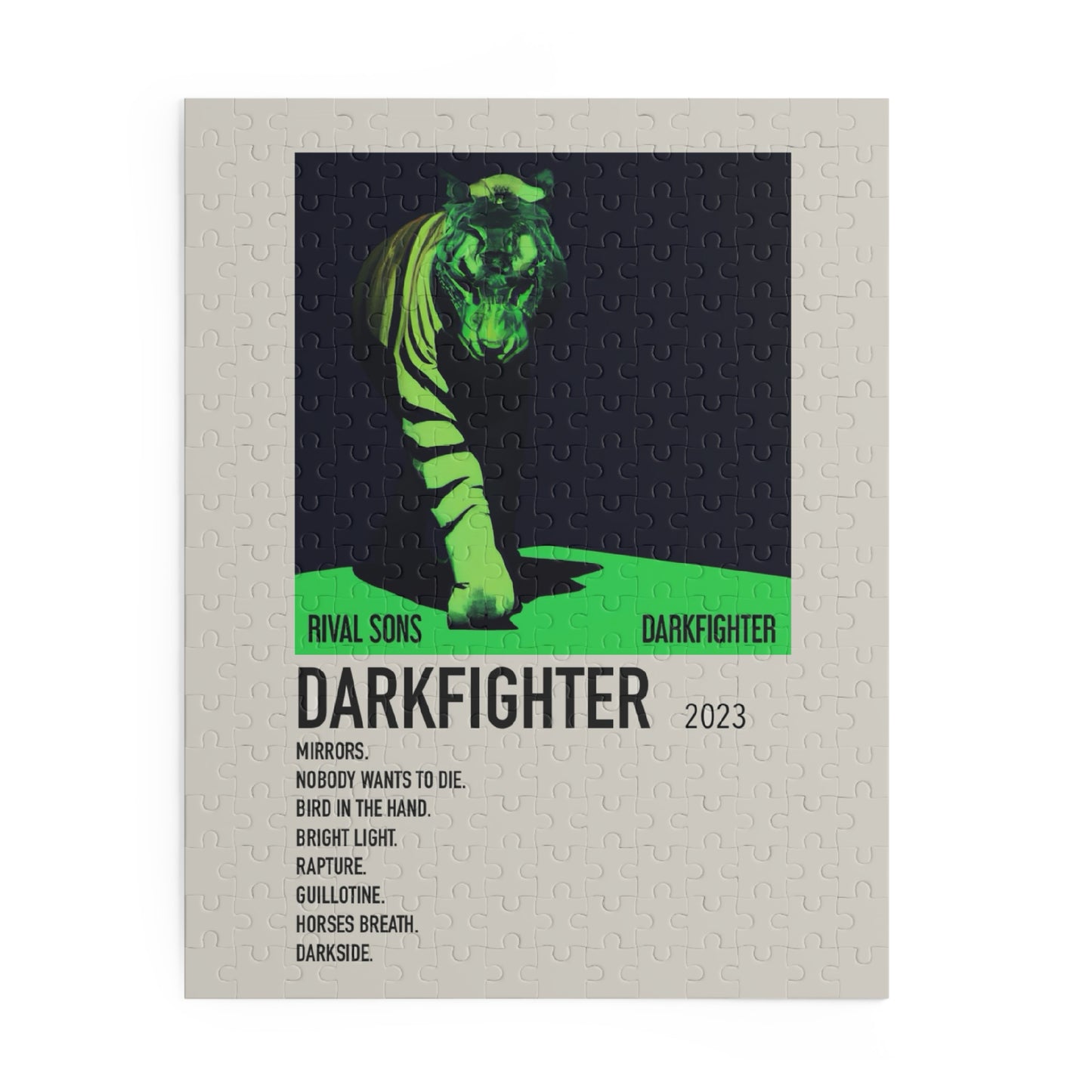 "Dark Fighter" Album Puzzle (Rival Sons)