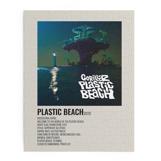 "Plastic Beach" Album Puzzle (Gorillaz)