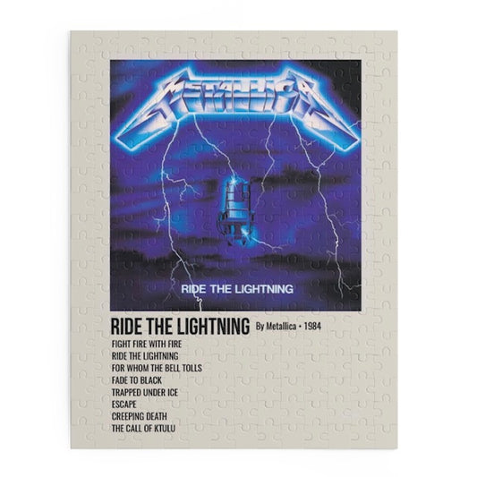 "Ride The Lightning" Album Puzzle (Metallica)