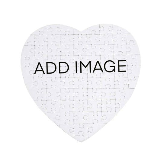 Heart Customizable Puzzle (96Pcs)