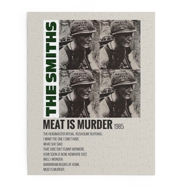 "Meat Is Murder" Album Puzzle "The Smiths"