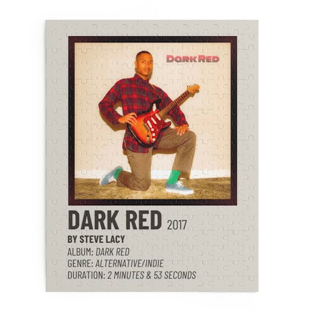 "Dark Red" Album Puzzle (Steve Lacy)