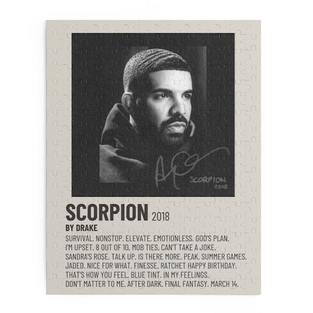 "Scorpion' Album Puzzle (Drake)