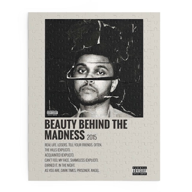 "Beauty Behind The Madness" Album Puzzle (Weeknd)