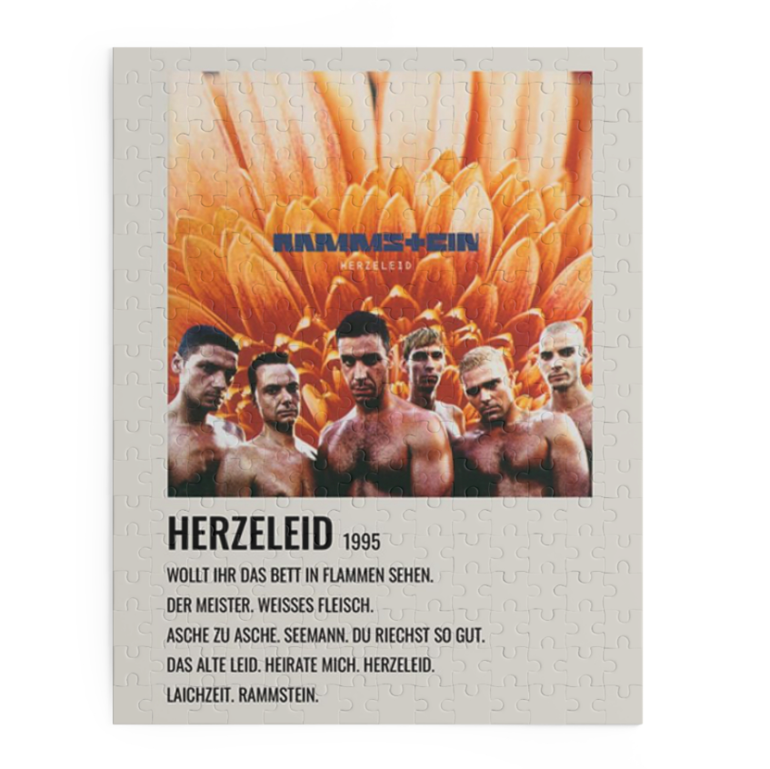"Herzeleid" Album Puzzle "Rammstein"