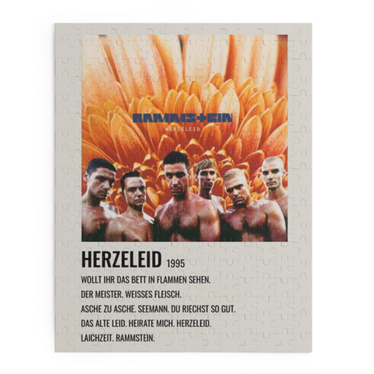 "Herzeleid" Album Puzzle "Rammstein"