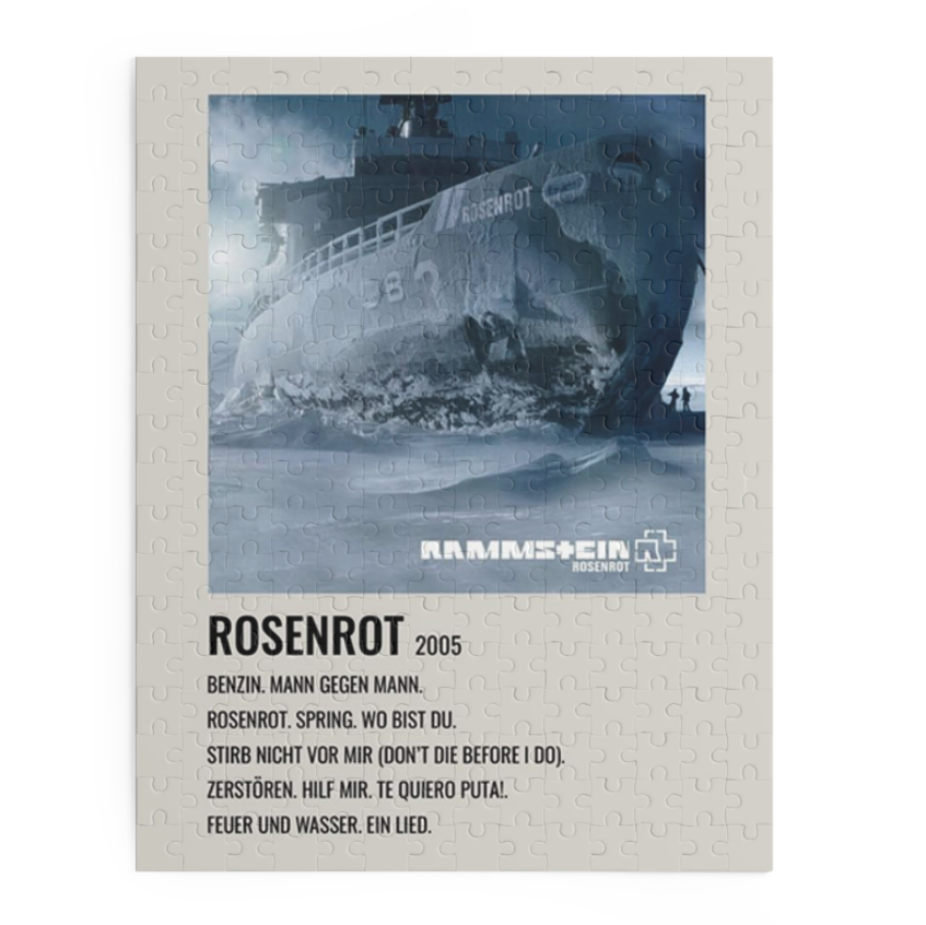 "Rosenrot" Album Puzzle (Rammstein)