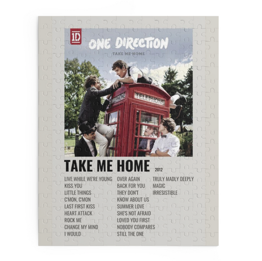 "Take me home" Album cover (One Direction)