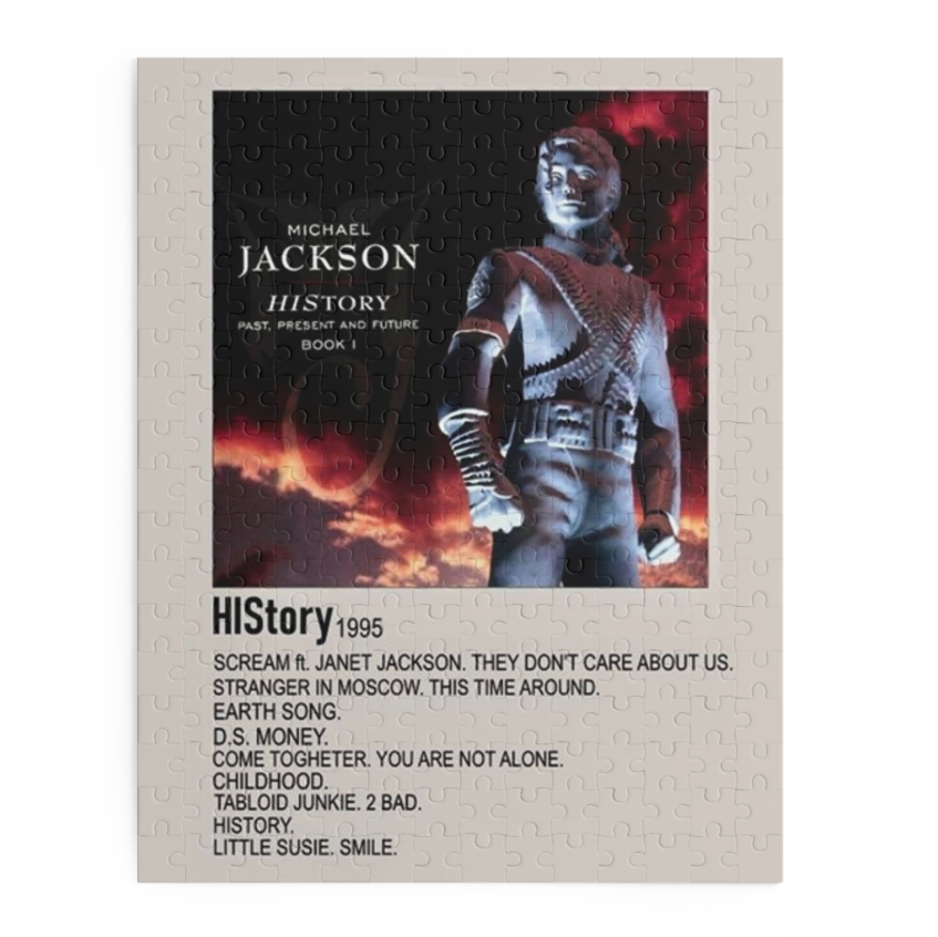 "HIStory:Past, Present and Future, Book l" Album Puzzle (Micheal Jackson)