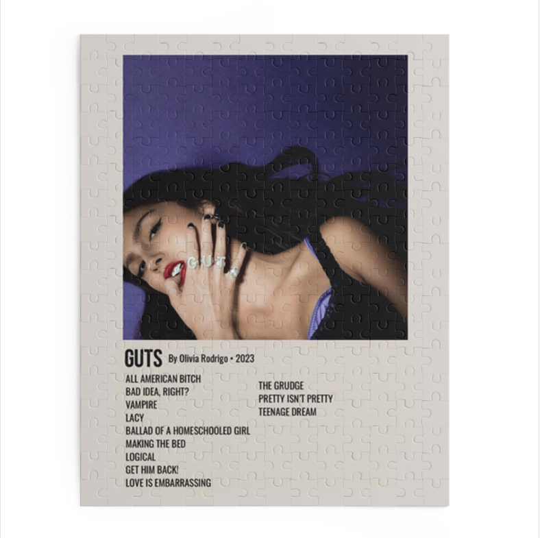 "Guts" Album Puzzle (Olivia Rodrigez)