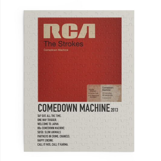 "Comedown Machine" Album Puzzle (The Strokes)