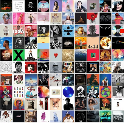 Mini Album Cover Poster Collection