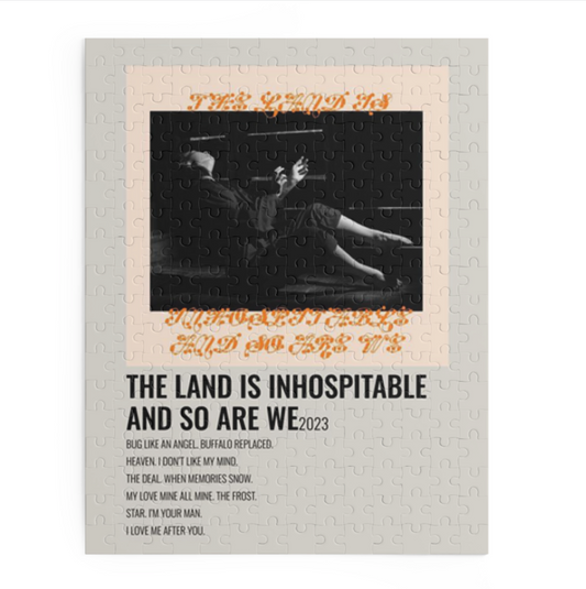 "THE LAND IS INHOSPITABLE AND SO ARE WE" Album Puzzle (Mitski)